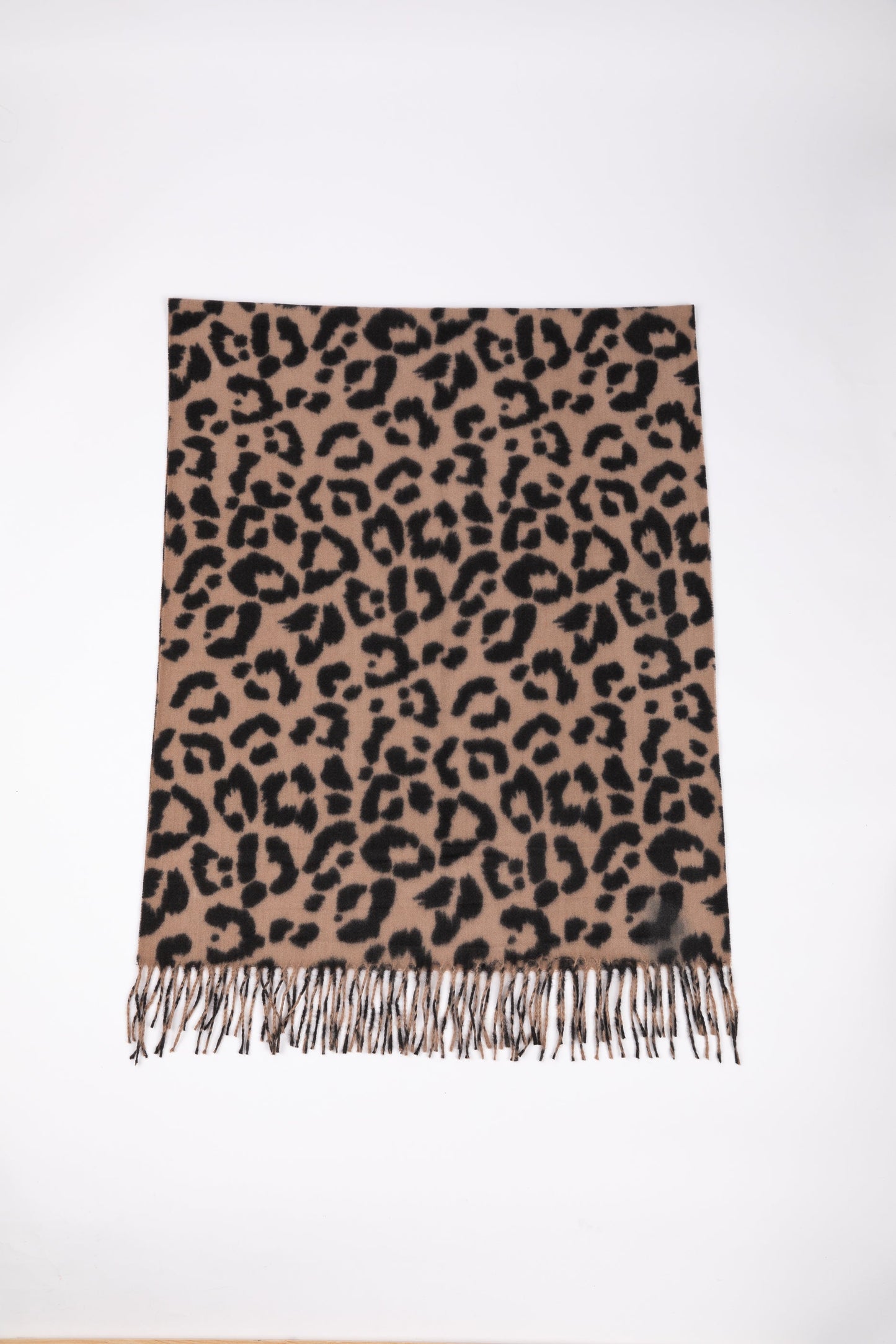 Bufanda Animal Print Marrón