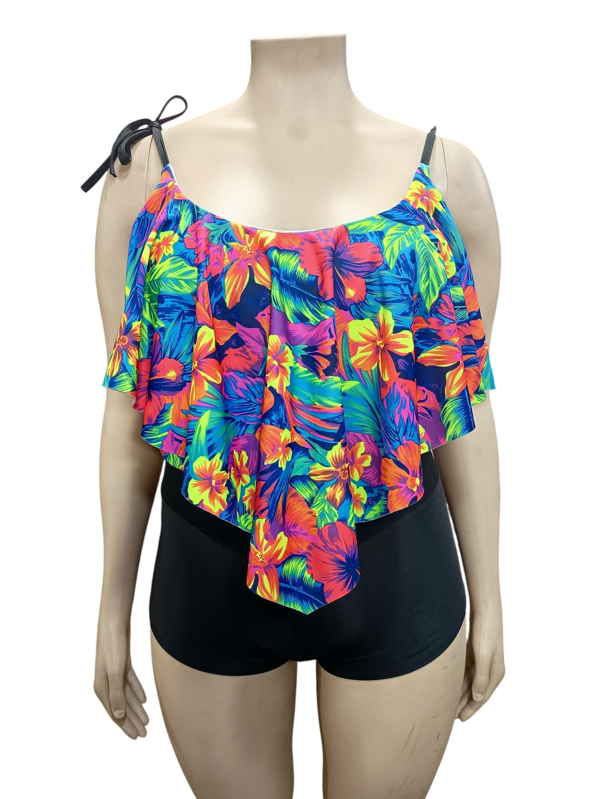 Top XL Bikini Largo amarras Tropical