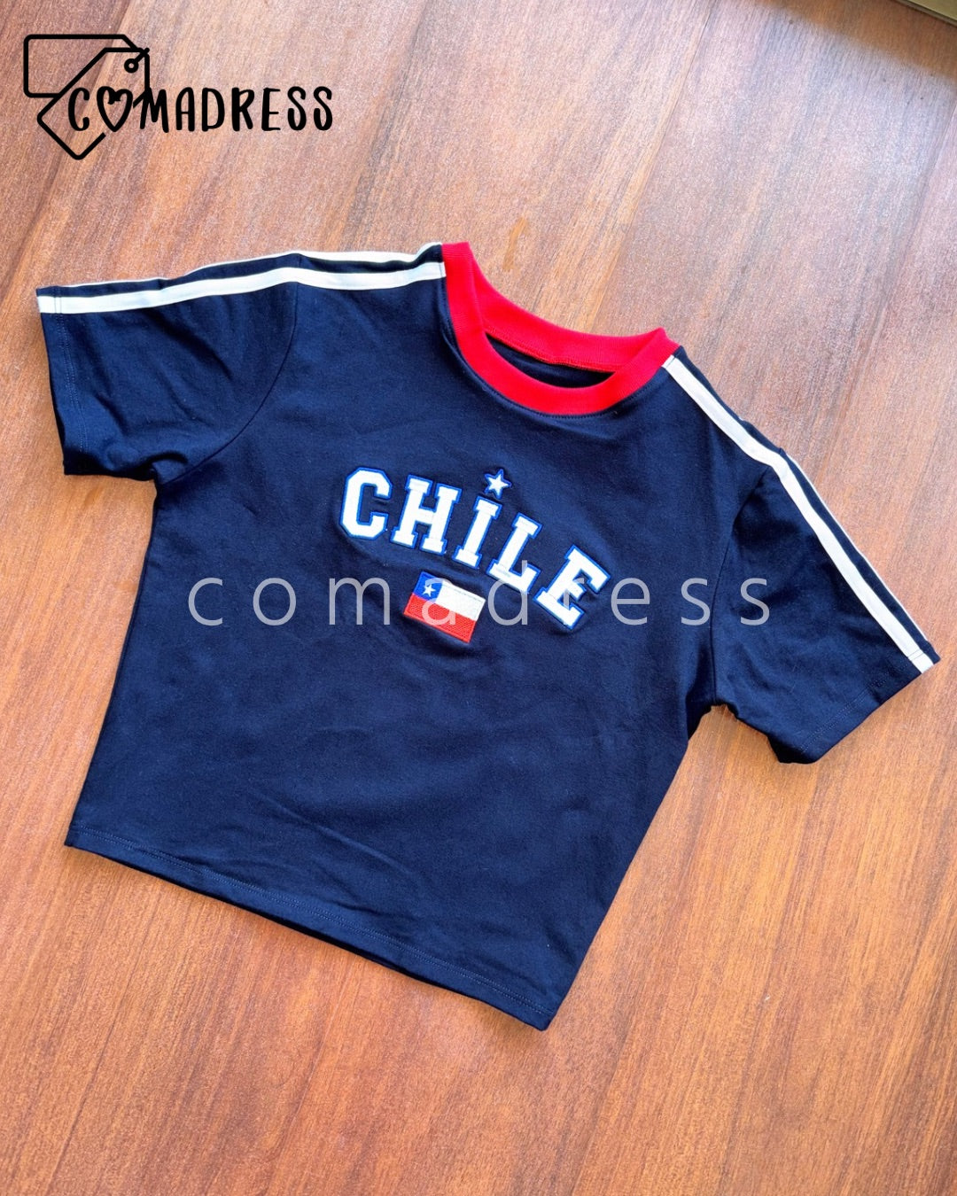 Polera Baby Tee Chile