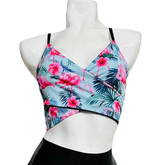 Bikini Cruzado Flamenco Claro