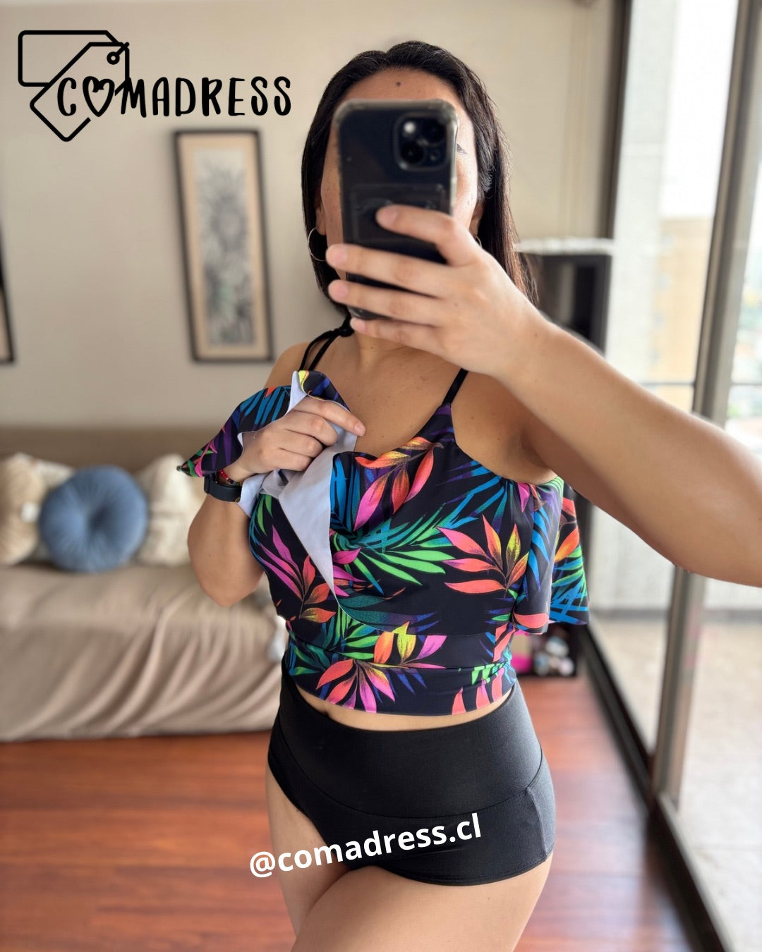 Top Bikini Largo amarras Venus