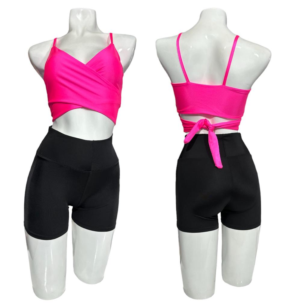 Bikini Cruzado Fucsia