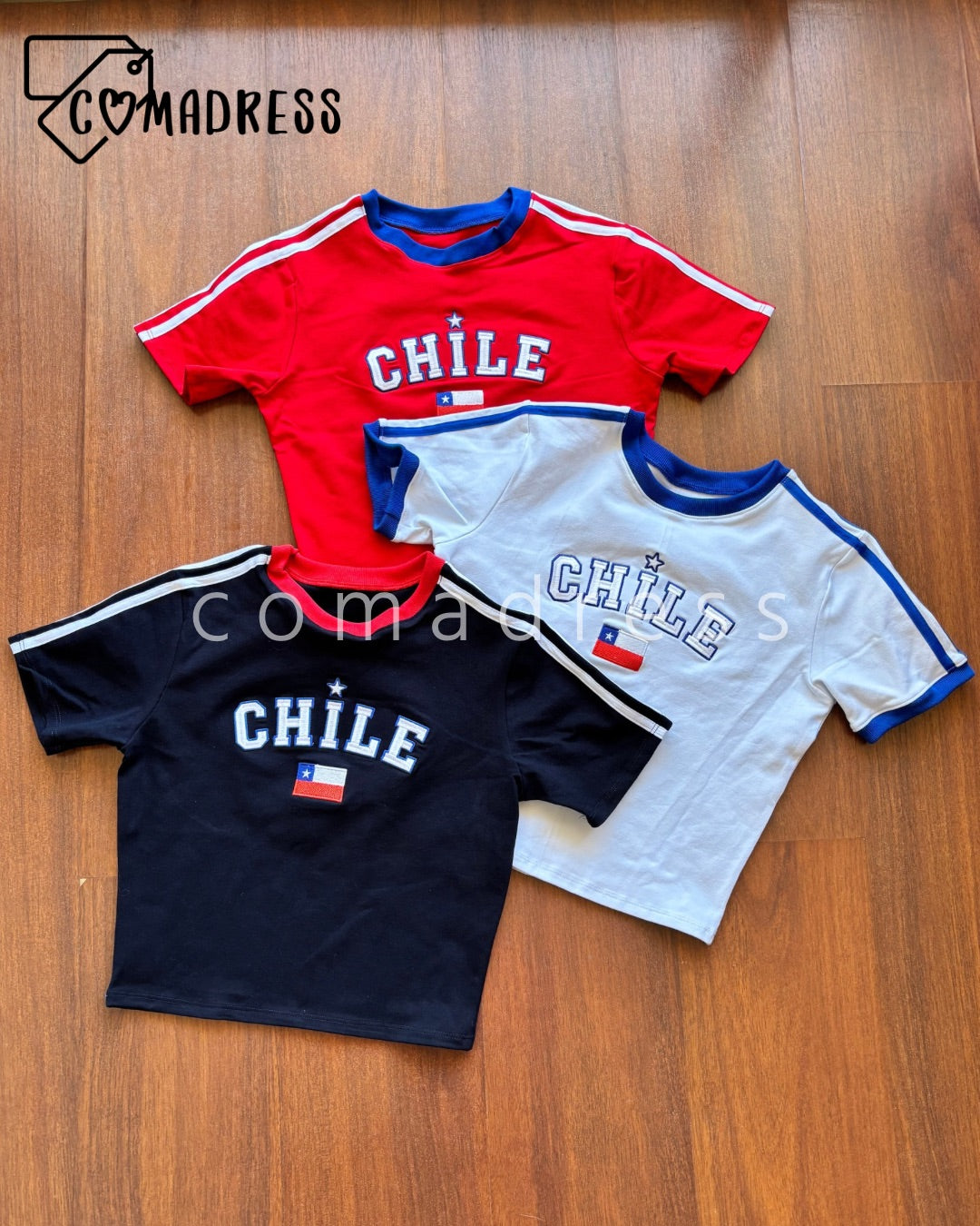 Polera Baby Tee Chile