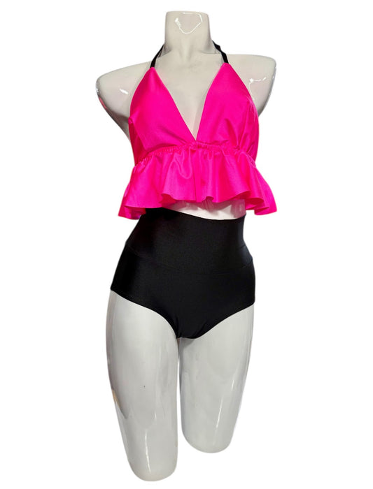 Bikini Largo Fucsia Fluor