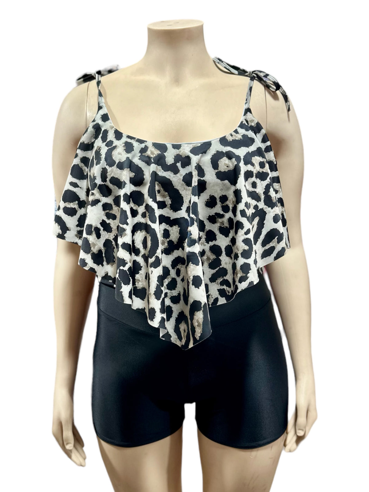 Top XL Bikini Largo amarras Print