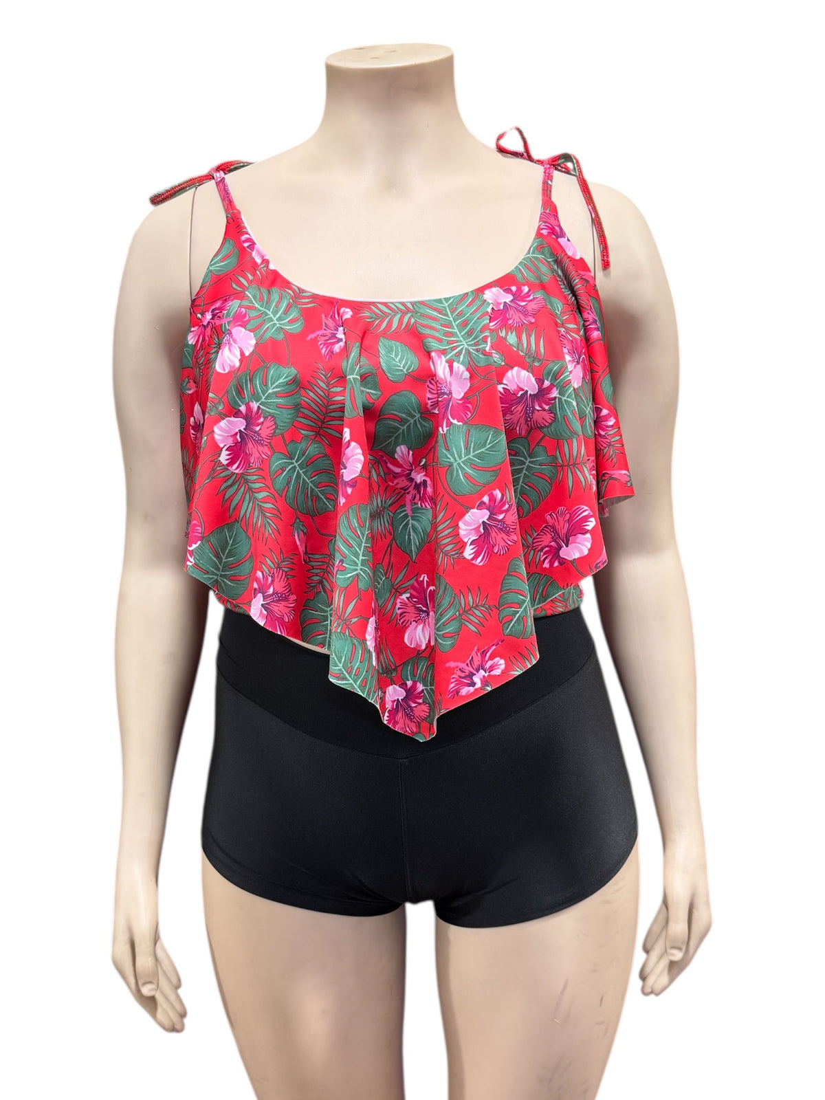 Top XL Bikini Largo amarras Scarlet